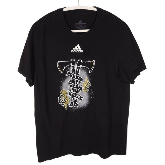 ADIDAS Tinman Tour Elite Running Amplifier Tee T Shirt Size M Short Sleeve - Picture 1 of 4